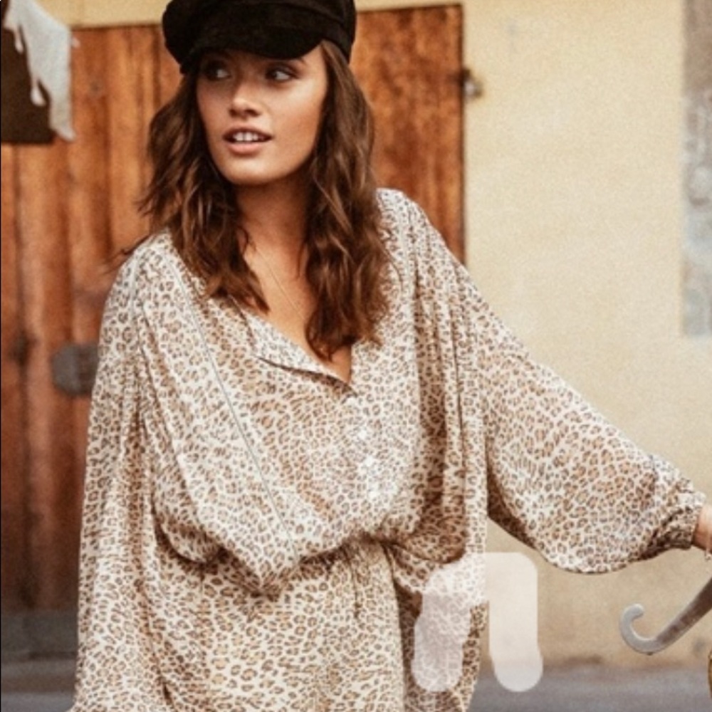 Spell & the Gypsy Leopard Blouse